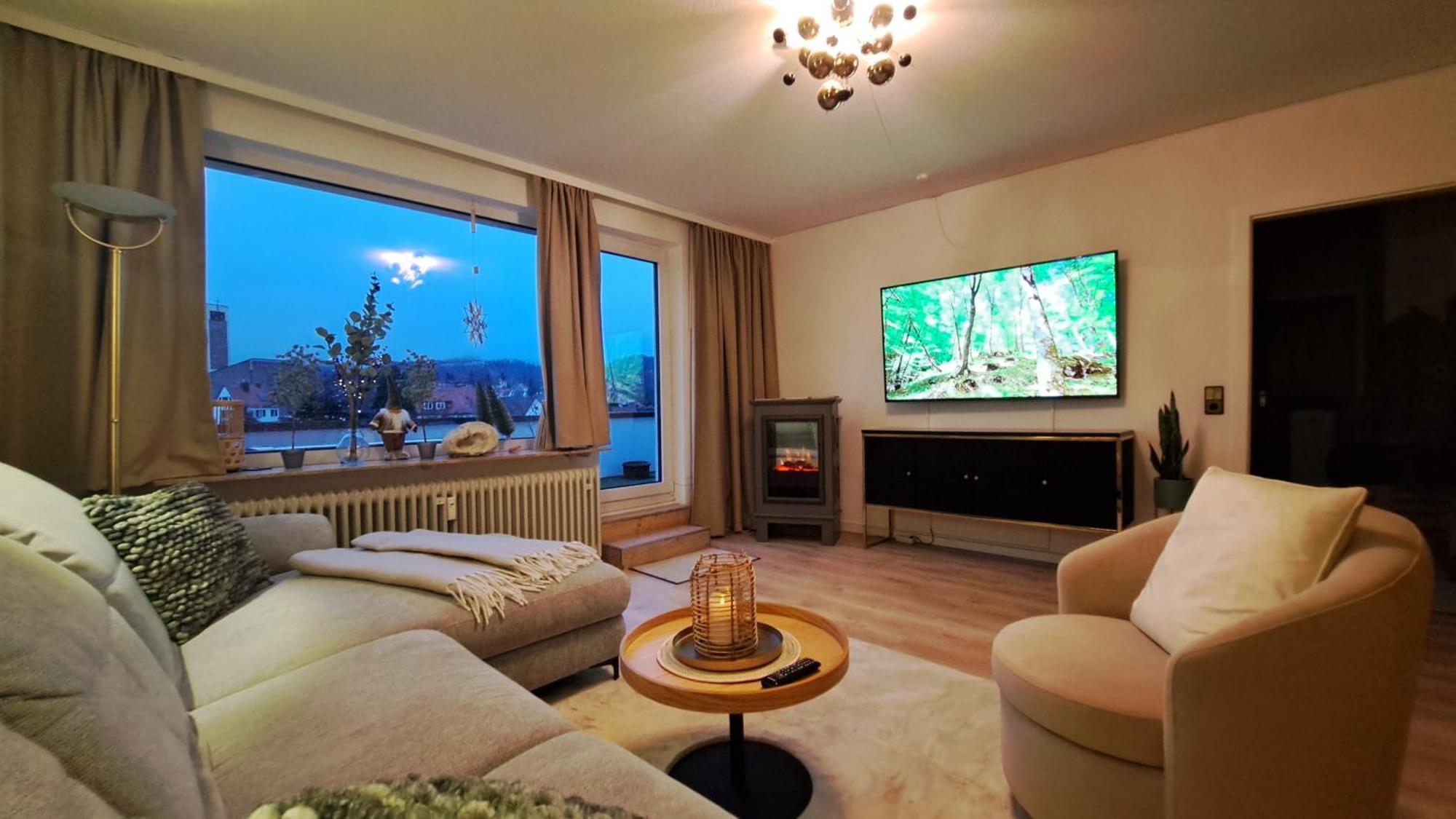 Das Kleine Penthouse Mit Kamin Bad Sachsa Dış mekan fotoğraf