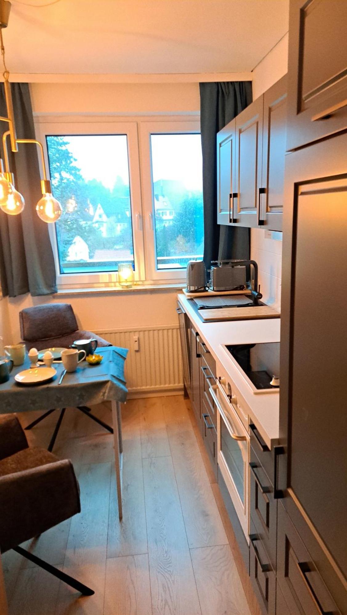 Das Kleine Penthouse Mit Kamin Daire Bad Sachsa Dış mekan fotoğraf