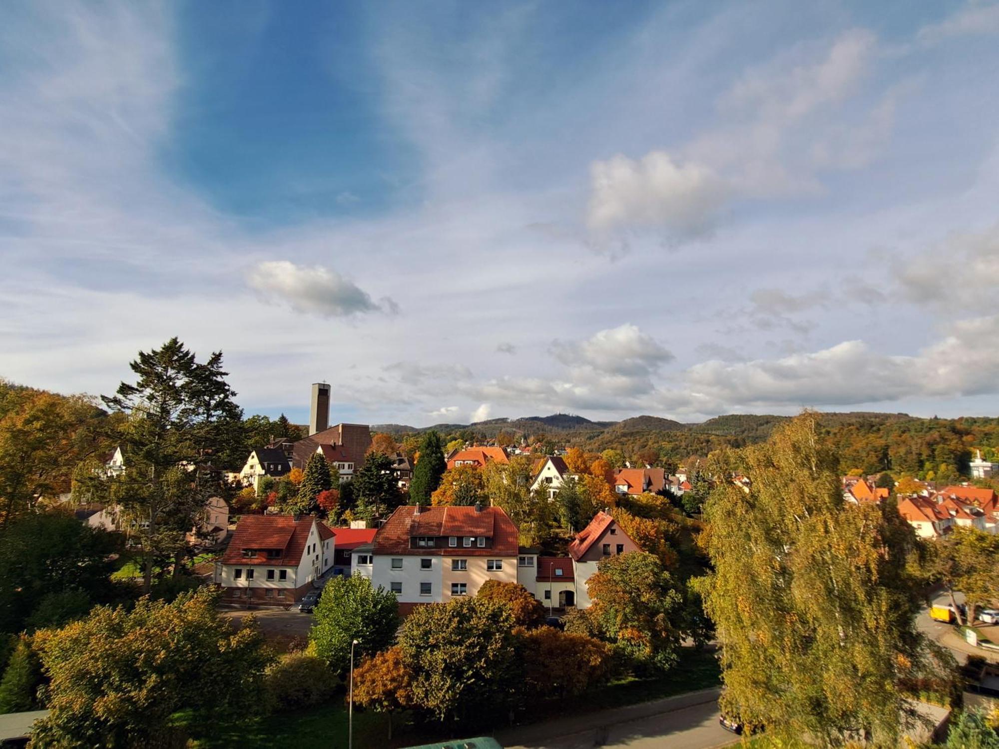 Das Kleine Penthouse Mit Kamin Bad Sachsa Dış mekan fotoğraf