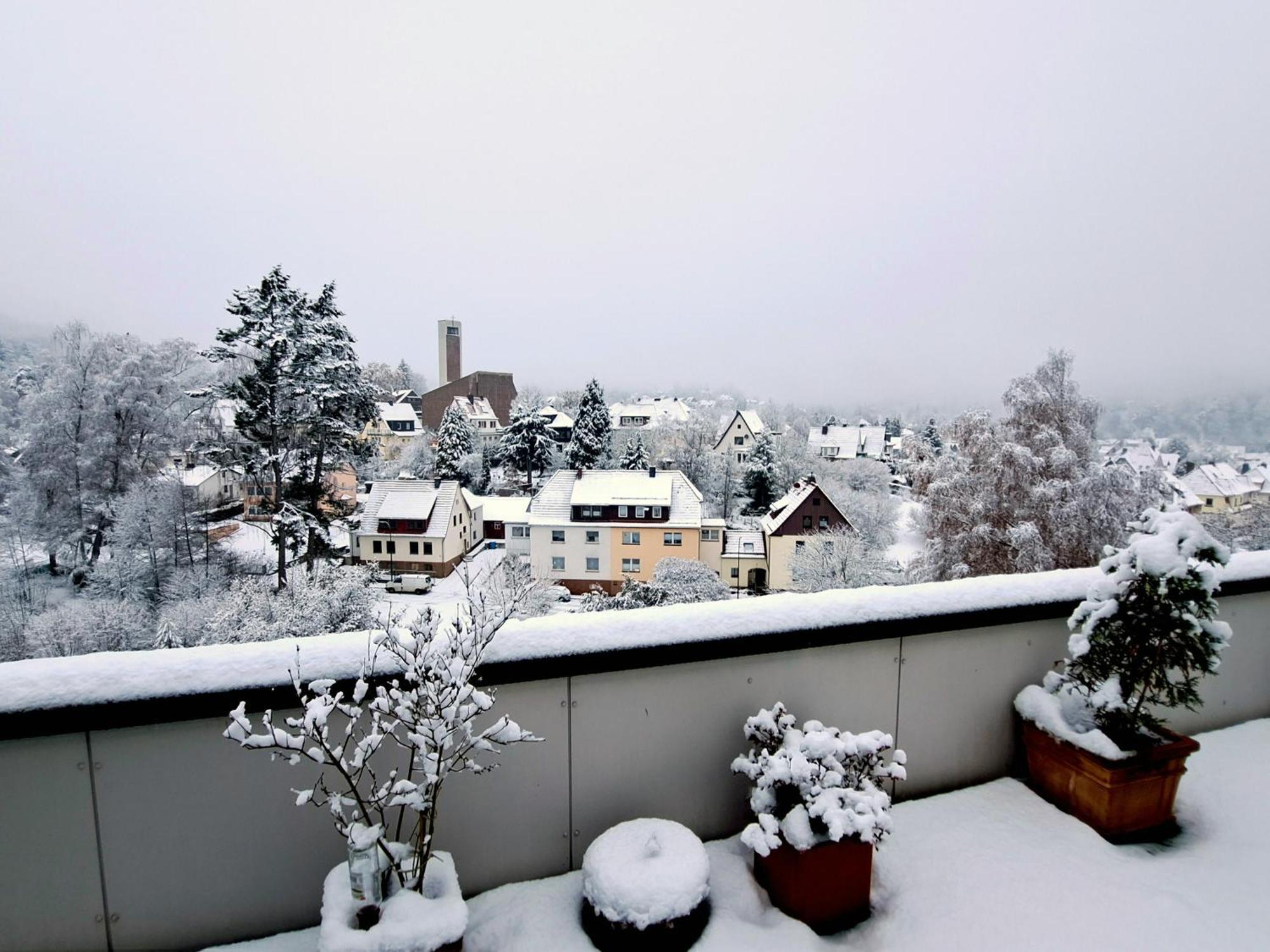 Das Kleine Penthouse Mit Kamin Daire Bad Sachsa Dış mekan fotoğraf