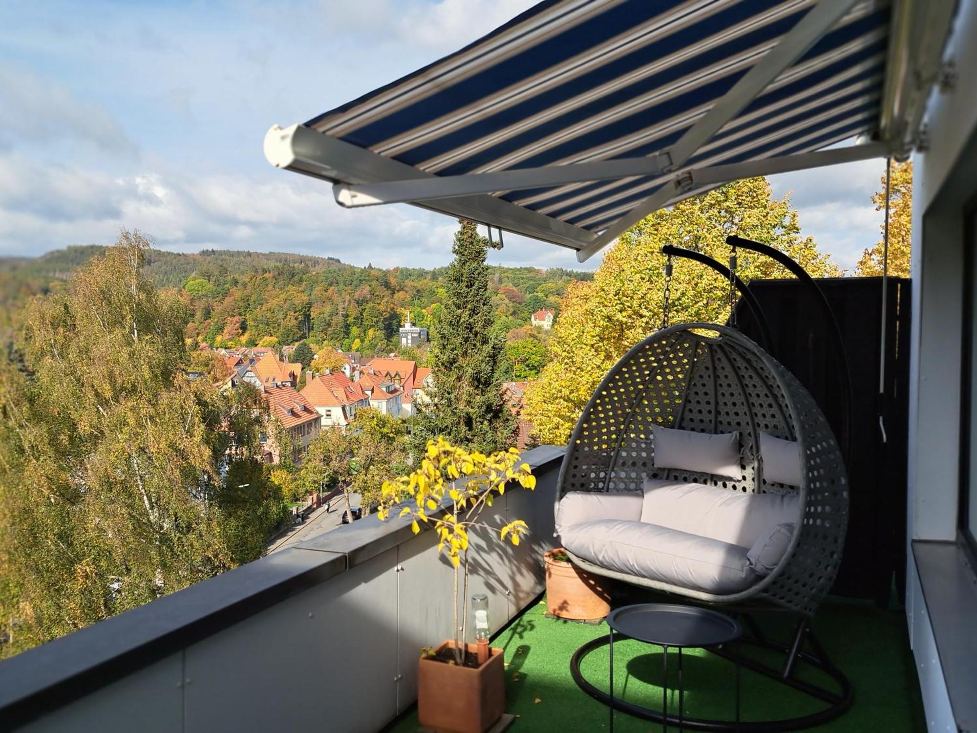 Das Kleine Penthouse Mit Kamin Bad Sachsa Dış mekan fotoğraf